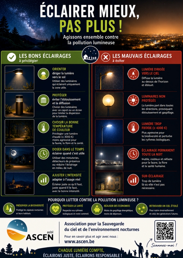 Poster Eclairer mieux