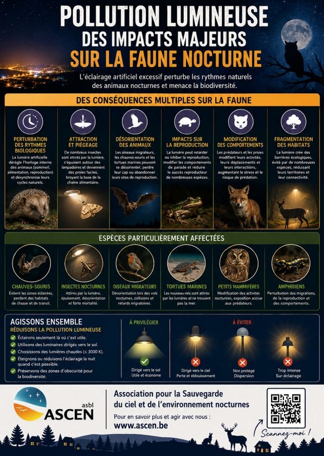 Poster impacts sur la faune